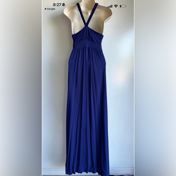 Anthropologie Maeve Blue Yuma Maxi Dress - Picture 5 of 8